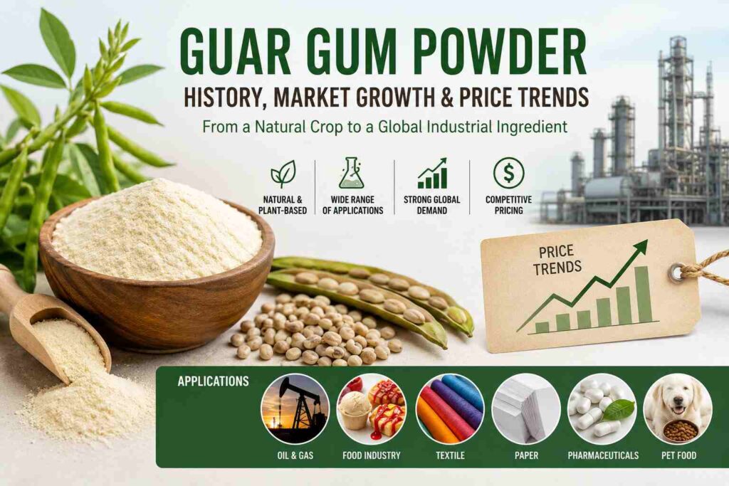 Guar Gum Powder Market Growth, Uses & Pricing Guide